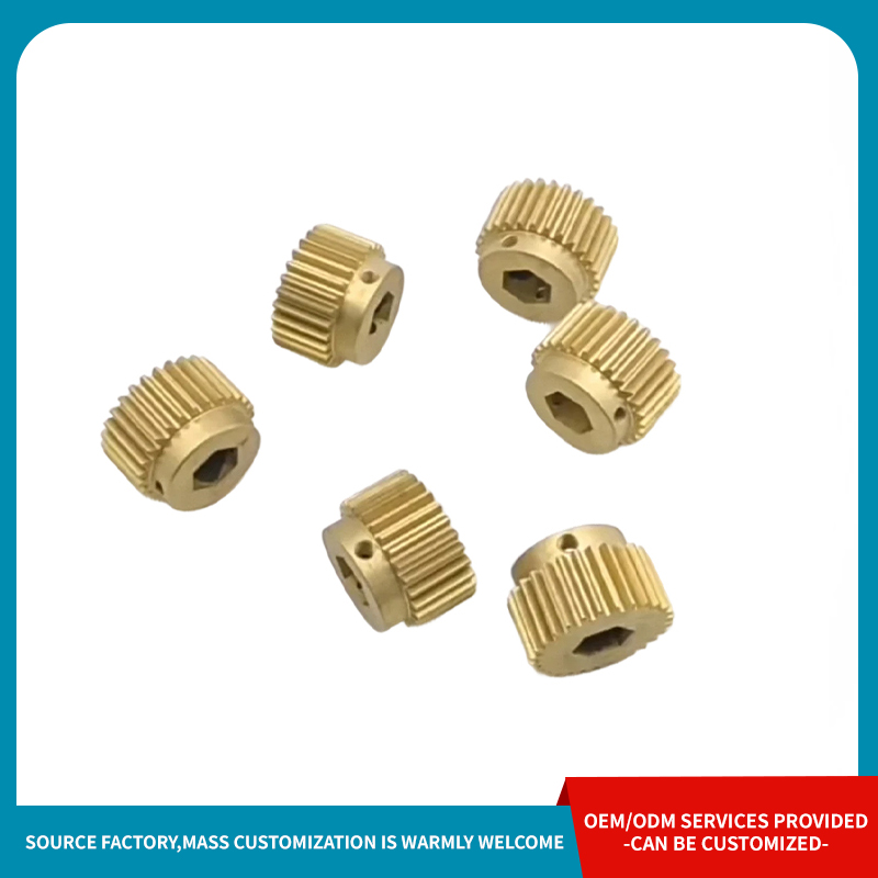 Copper Parts Brass Processing Custom CNC Processing