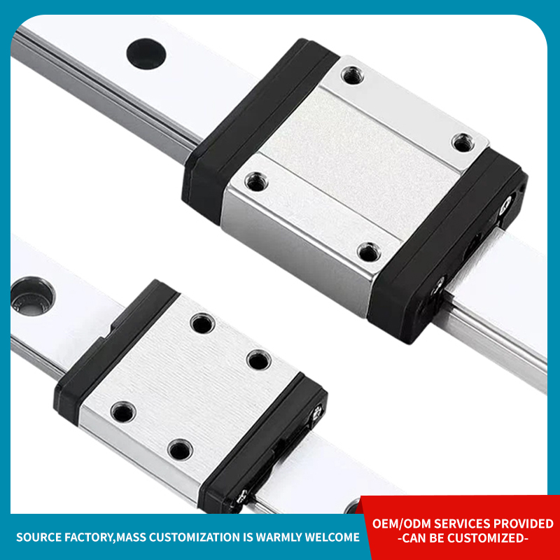 How does the guide rail screw module achieve high positioning accuracy and repeatability?