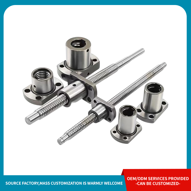 How does adjusting the preload of the lead screw module in linear drive parts affect performance?